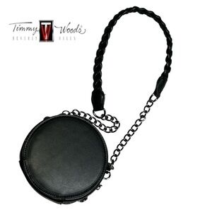 Timmy Woods Beverly Hills Black‎ Circle Shoulder Bag